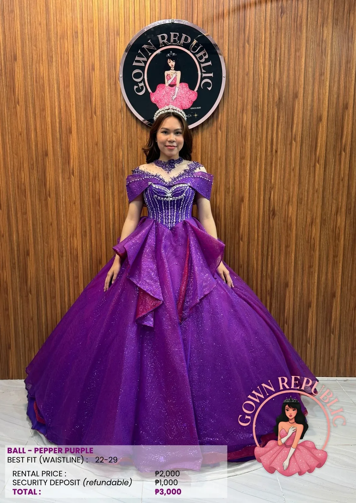 Ball Gowns: Purple 201